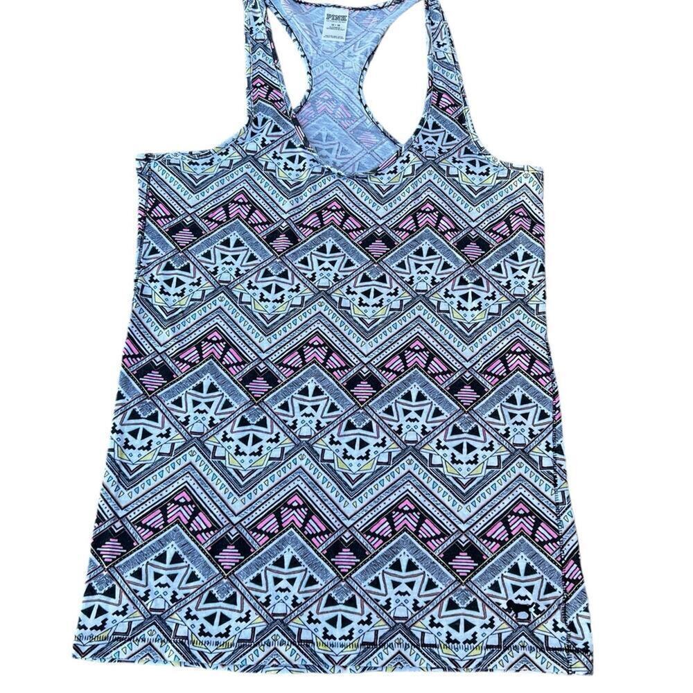 PINK Victoria ’s Secret Sleepwear Multicolor Tank, Women’s M